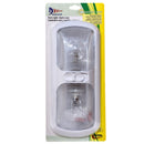DG71251VP Std Dome Light Eurostyle Double 2 Wire 40W Camper RV Travel Trailer