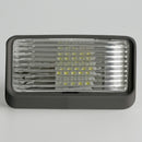 DG71256VP Std Porchlight Rectangle No Switch Black Camper RV Travel Trailer
