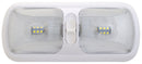 DG72406VP LED Dome Light Eurostyle Double 2 Wire 430LUM Camper RV Travel Trailer