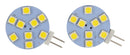 DG72626VP LED Disc Bulb Bipin G4/JC10 Side Mount 165LUM Camper RV Travel Trailer
