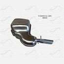 Rear Exhaust Muffler for Volvo S60 2001