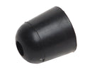 Door Stop Bumper Black 1" With Screws RV Camper Travel Trailer