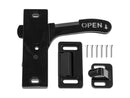 Screen Door Latch Right Hand Opening Black E285 RV Camper Travel Trailer