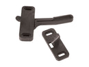 Screen Door Latch Right Hand Opening Black E295 RV Camper Travel Trailer