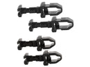 Refrigerator Vent Door Latch Black RV Camper Travel Trailer
