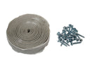 Roof Vent Installation Kit White 8' 3/4" With Twenty Four