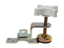 Fold-Out Bunk Clamp 2-7/16" And 1-11/16" Mounting Hole Distance Silver RV Camper