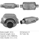 Catalytic Converter for Mercedes-Benz 190E 380SE