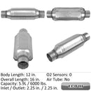 Left Catalytic Converter for BMW 540i 740i 740iL E38 E39