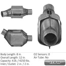 Front Catalytic Converter for Volvo V70 2001