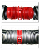 F02-3102 EZ Coupler Red Carded Sewer Hose Connector Camper RV Travel Trailer