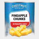 4 Cans Chestnut Hill Pineapple Chunks, 20 oz