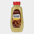 4 Bottles Chestnut Hill Spicy Brown Mustard, 12 oz