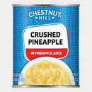 4 Cans Chestnut Hill Crushed Pineapple in Pineapple Juice, 20 oz
