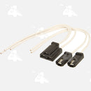 A/C Clutch Control Relay Harness Connector VW Rabbit Convertible 1976-1980
