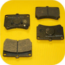 Front Brake Pads for Mazda 323 Mercury Capri Tracer Turbo