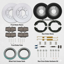 Front and Rear Brake Kit for Toyota Land Cruiser FJ60 81-87