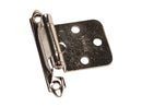 Door Hinge For Cabinet Doors Self Closing Nickel 2 Pack RV Camper Travel Trailer