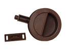 Entry Door Handle Brown Round RV Camper Travel Trailer