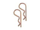 Trailer Hitch Pin Clip 5/8" 2 Pack RV Camper Travel Trailer
