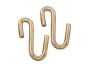 Trailer Safety Chain Hook 3/8" 2 Pack RV Camper Travel Trailer