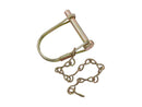 Trailer Coupler Safety Pin Clip 1/4" x 1-3/8" RV Camper Travel Trailer