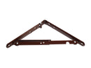 Shelf Bracket 8" x 8" Foldable Brown 2 Pack RV Camper Travel Trailer