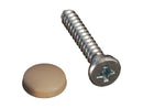 Screw Machine Screw With Beige Cap 14 Pack RV Camper Travel Trailer