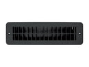 Heating/Cooling Register Rectangular 10" x 2-1/4" Black RV Camper Travel Trailer