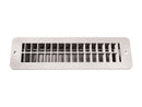 Heating/Cooling Register 12" x 3-1/2" 10" x 2-3/8" Cut Out White RV Camper