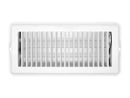 Heating/Cooling Register 10" x 4" White H876 RV Camper Travel Trailer
