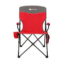 Hard Arm Heated Chair, Red