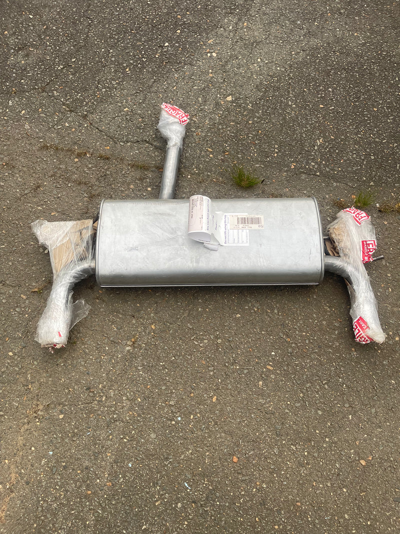 Aluminized Steel Exhaust Muffler for Hyundai Tucson 05-09 Kia Sportage 05-10