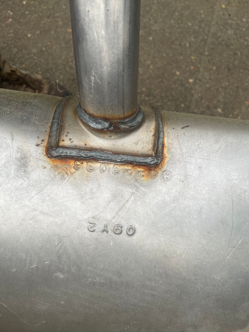Aluminized Steel Exhaust Muffler for Hyundai Tucson 05-09 Kia Sportage 05-10