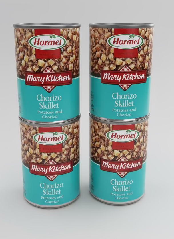 4 CANS Hormel Mary Kitchen Chorizo Skillet 14 oz Can potato breakfast
