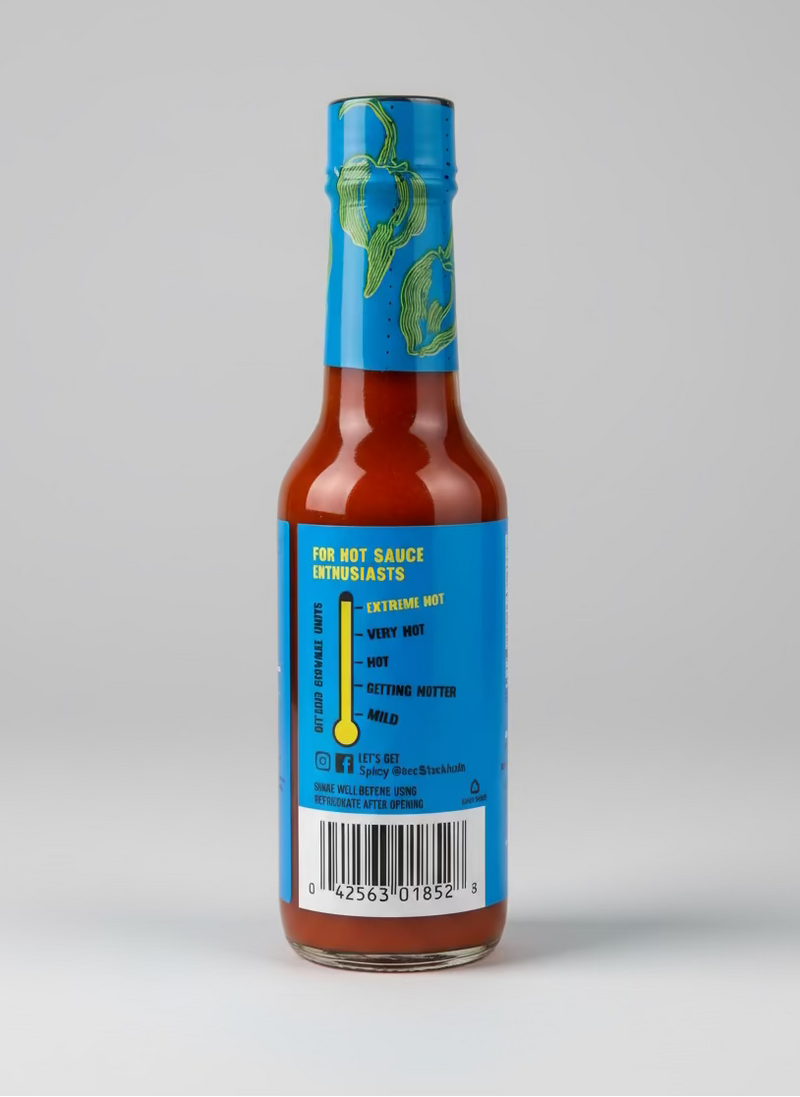 Woodstock Scorpion Pepper Extreme Hot Sauce 5 Oz Marinade