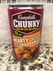 12 Campbell's CHUNKY Hearty Chicken with Vegetables Soup 18.6 oz Cans
