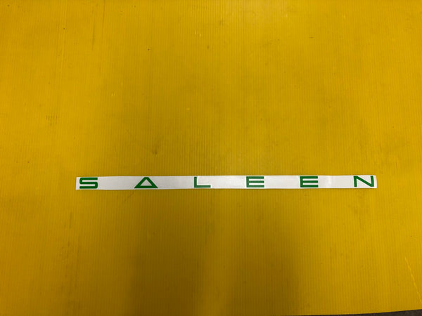 Green SALEEN sticker side door decal for Ford Mustang GT S281's