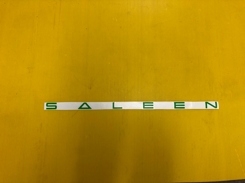 Green SALEEN sticker side door decal for Ford Mustang GT S281's