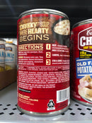 12 Campbell's CHUNKY Potato and Ham Chowder Soup 18.8 oz Cans