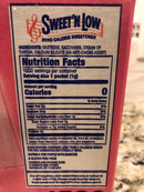 1500 PACKETS Sweet'N Low Zero Calorie Sugar Substitute Sweetner