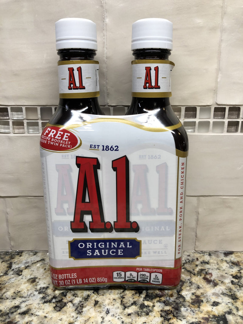 EIGHT A.1. Original Steak Sauce 8 15 oz Bottles Hamburger Chicken A1