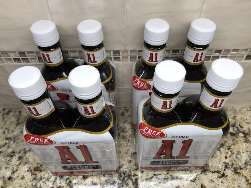 EIGHT A.1. Original Steak Sauce 8 15 oz Bottles Hamburger Chicken A1