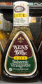 Ken's Steak House Lite Balsamic Vinaigrette Salad Dressing 16 oz Bottle Marinade