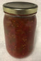 Mrs. Hiatt's Canning Pepper Relish Sauce Pintos Hot Dog