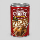 Campbell's Chunky Steak & Potato Soup, 18.8 oz Cans