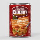 Campbell's Chunky Jazzy Jambalaya with Chicken, Sausage & Ham Soup, 18.6 oz Cans