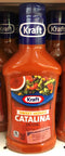 4 BOTTLES Kraft Sweet Honey Catalina Salad Dressing 16 oz FREE SHIP