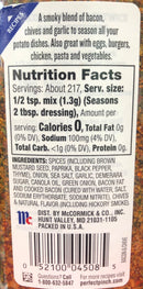 4 JARS McCormick Bacon & Chives Seasoning 10 oz Potato Beef Meat