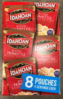 Idahoan Buttery Homestyle Mashed Potatoes 32 oz 8 pack Instant Dried Taters